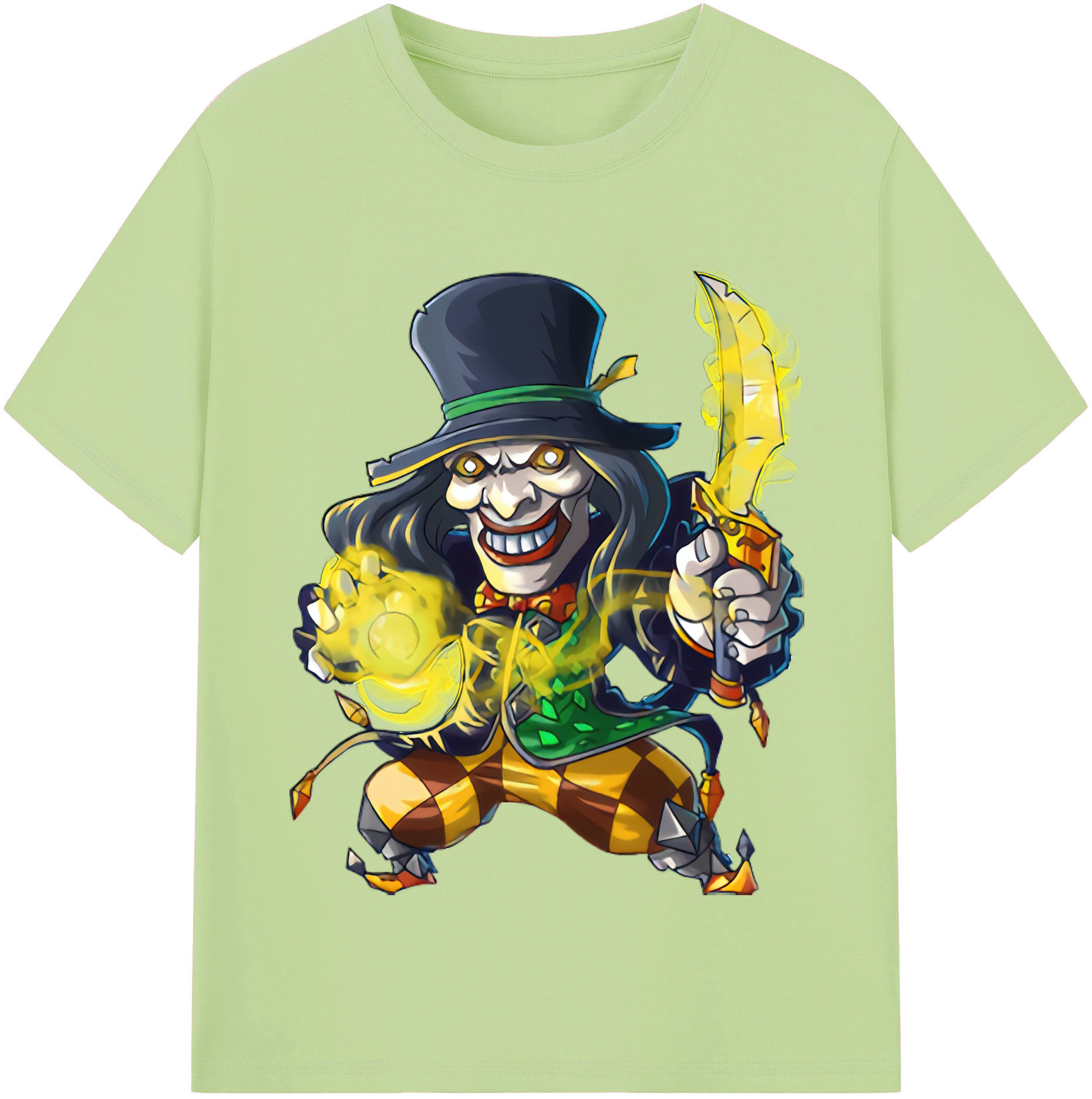 リーグ・オブ・レジェンド League of Legends LOL 綿100％半袖Tシャツ（フロントプリント）